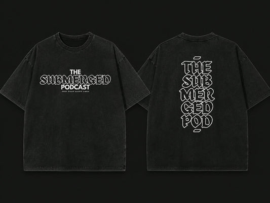 THE SUBMERGED "Stacked tee"